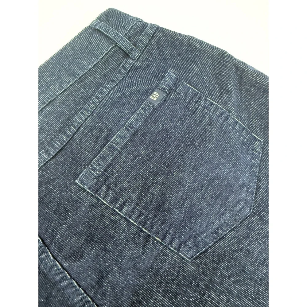 Gap Corduroy Shorts Women 8 Blue High Rise Cut Off Frayed Hem Stretch QLS0910S - Picture 6 of 6